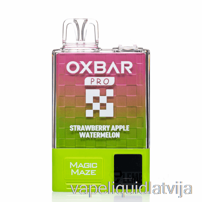 Oxbar Magic Labirints Pro 10000 Vienreizējās Lietošanas Zemeņu ābolu Arbūzs - Pāksts Sulas Vape šķidrums